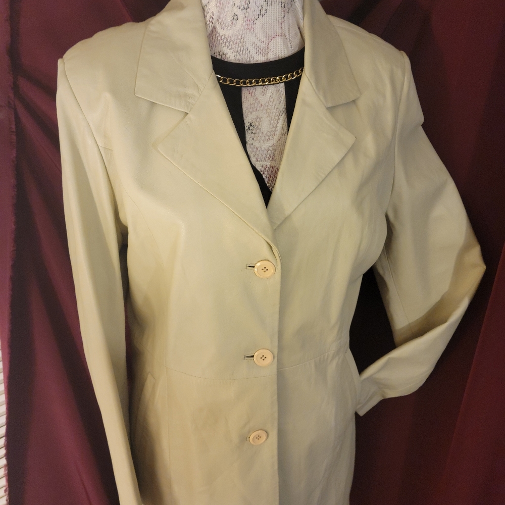 Versace Italian Leather Jacket XL